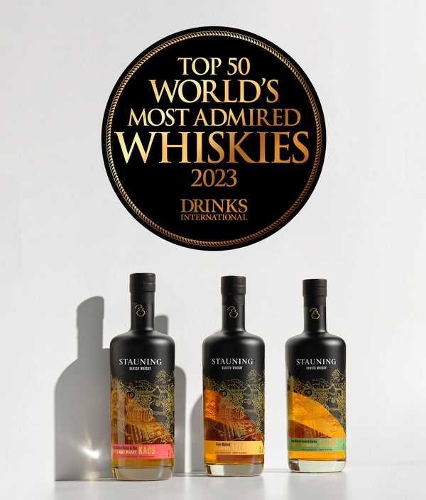 Stauning på Top 50 Listen over Verdens Mest Anerkendte Whiskyer
