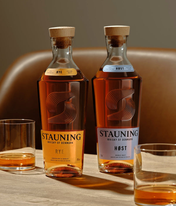 Nyt flaskedesign markerer 20 år med Stauning Whisky