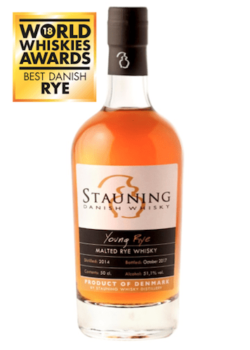 Stauning Young Rye - Bedste Danske Rye Whisky 2018
