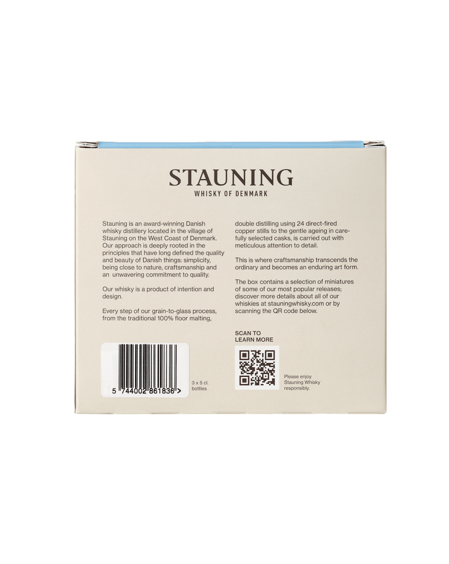 Stauning Whisky whisky Stauning Tasting Box 3x5cl - Høst | Rye | Røg