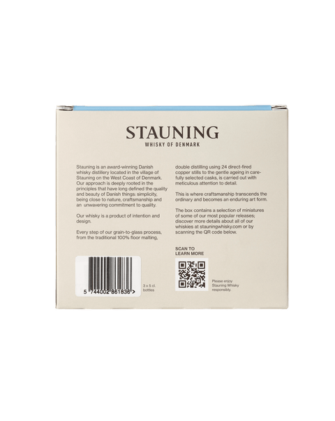 
                          Indlæs billede til gallerivisning Stauning Whisky whisky Stauning Tasting Box 3x5cl - Høst | Rye | Røg
                      