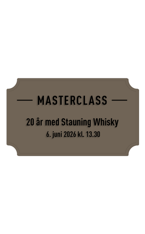 
                          Load image into Gallery viewer, Stauning Whisky tours Masterclass | 20 år med Stauning Whisky | Sommerhygge hos Stauning
                      