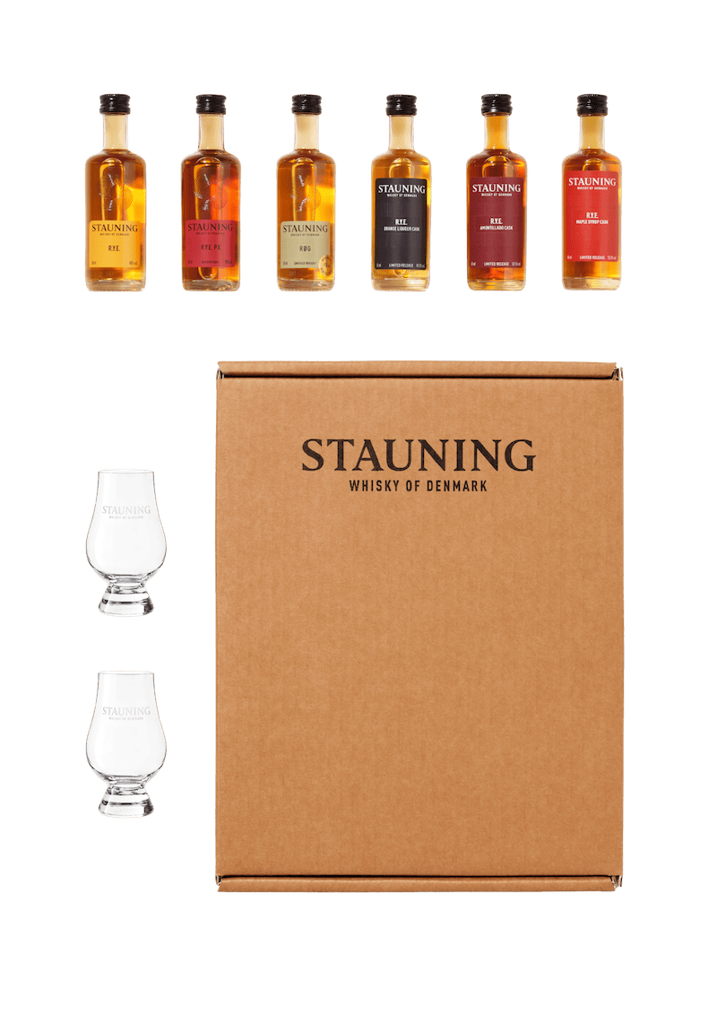 Stauning Whisky whisky Stauning R.Y.E. Tasting Box 6x5cl + Virtual Tasting