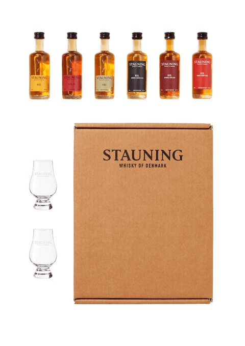 
                          Load image into Gallery viewer, Stauning Whisky whisky Stauning R.Y.E. Tasting Box 6x5cl + Virtual Tasting
                      