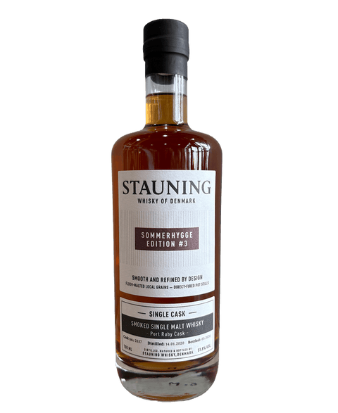 
                          Indlæs billede til gallerivisning Stauning Whisky whisky Stauning Smoke Single Malt Whisky | RUBY | Sommerhygge Edition
                      