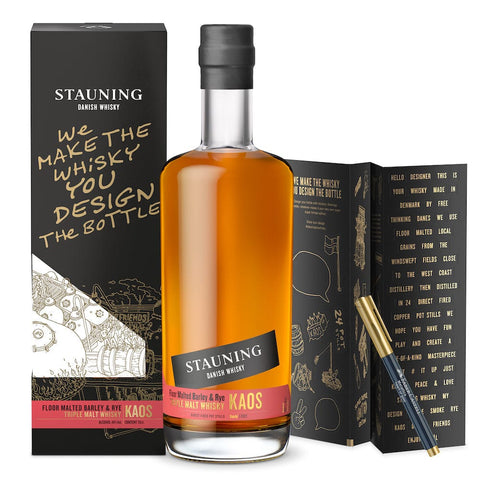 
                          Load image into Gallery viewer, Stauning Whisky whisky Design Edition | Stauning KAOS Triple Malt Whisky Design Edition | Stauning KAOS Triple Malt Whisky
                      